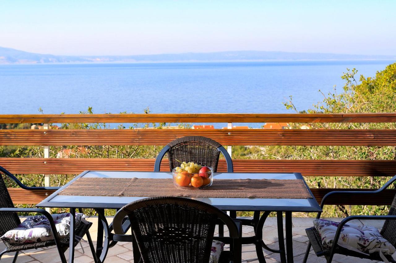 Apartment Vincent With Beautiful Sea View Terrace เคลโนวีซา ภายนอก รูปภาพ