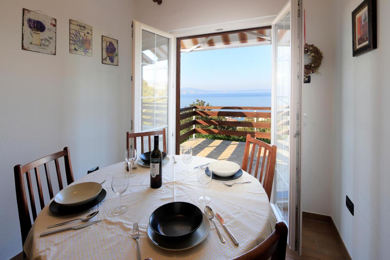 Apartment Vincent With Beautiful Sea View Terrace เคลโนวีซา ภายนอก รูปภาพ