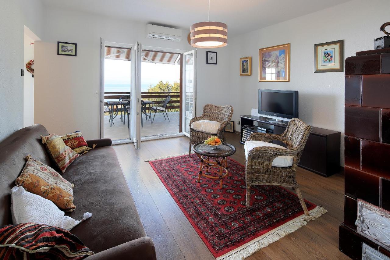 Apartment Vincent With Beautiful Sea View Terrace เคลโนวีซา ภายนอก รูปภาพ